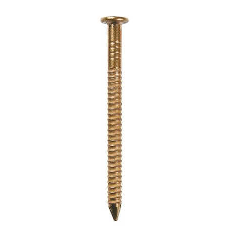 Silicon Bronze Ring Shank Threaded Nails .